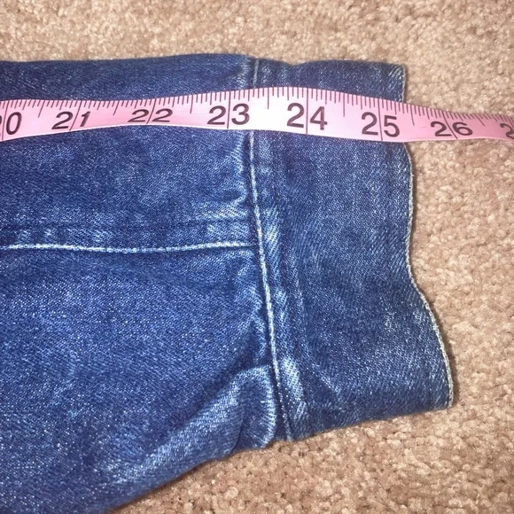 Vintage Denim and Leather Jacket - Picture 6 of 8